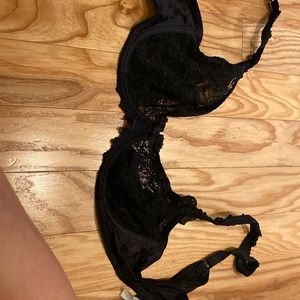 Chantelle black bra 36D